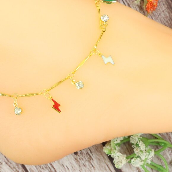 "Dainty Anklet for Women – Elegant Everyday Jewelry & Perfect Gift | MLCRC1478 - Picture 6 of 10